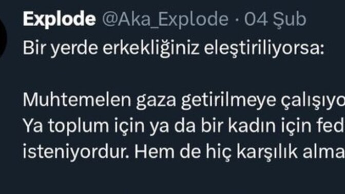 Bir yerde erkekliğiniz eleştiriliyorsa?