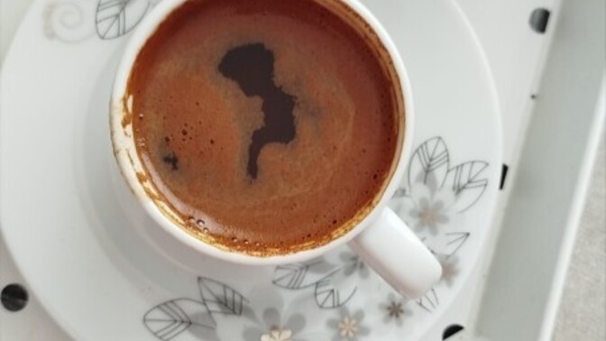 Kahvenin köpüğün de ne görüyorsunuz 😳 ?