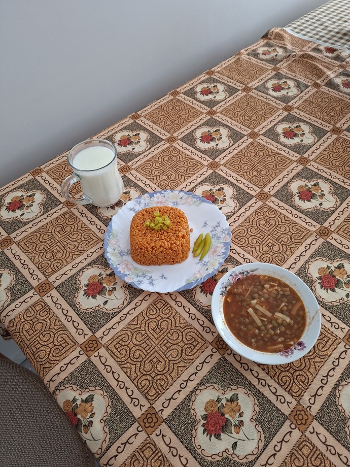 Erkek olarak yemek yaptım?