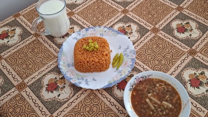 Erkek olarak yemek yaptım?