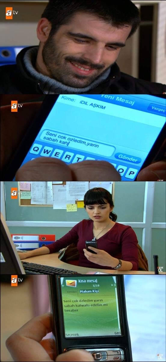 Sevgilinizle mesajlaşırken surat ifadeniz değişiyor mu?