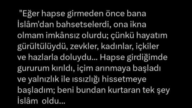 En dibe düşmek bile seni kendi özüne ve hakikati bulmana vesile olabiliyormuş. Buna benzer bir şey yaşadınız mı?