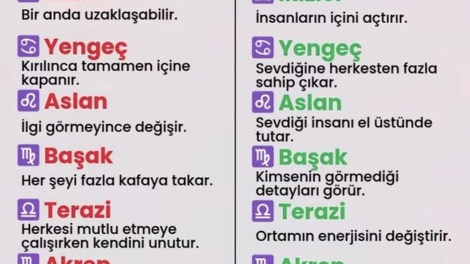 Burcunuzun toksik ve en güzel tarafı doğru mu?