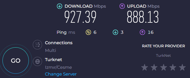 İnternet hızım normalden çok daha yavaş çıktı, bu değerler sizce normal mi?