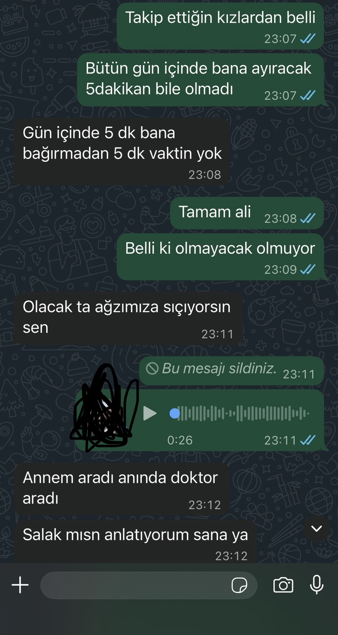 Bu çocuk benden ayrılmak mi istiyor?