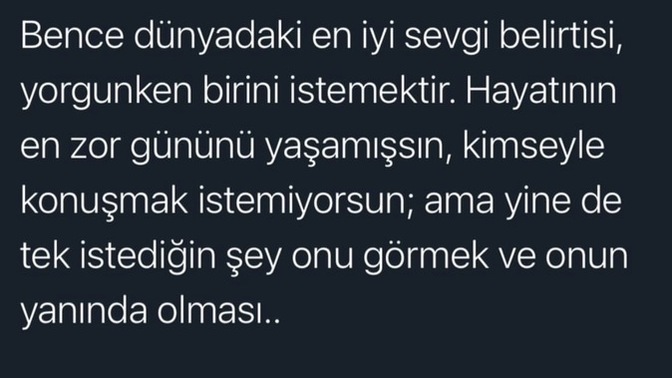 Sizce de gerçek sevgi tam olarak bu görseldeki gibi bir şey mi?