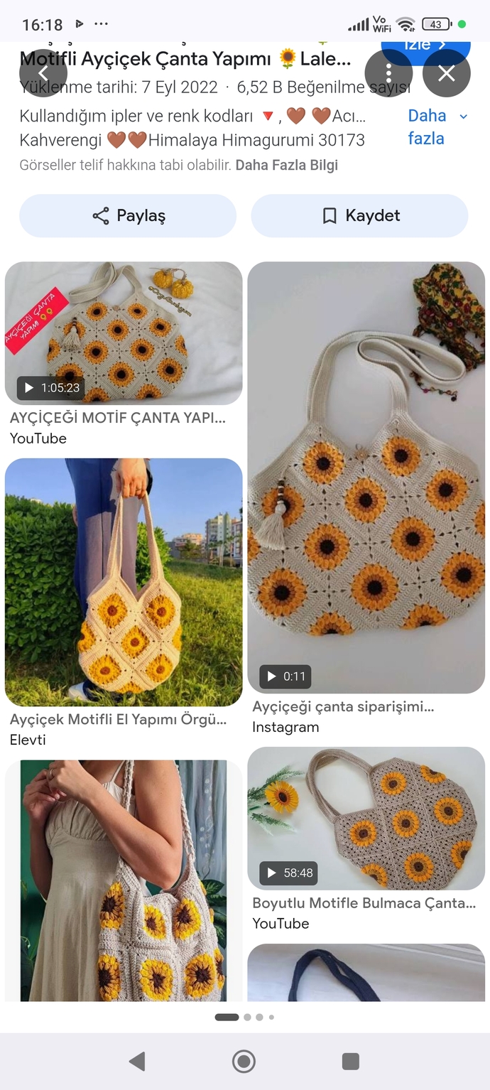 Öğretmenime hediye olarak hangi örgü çantayı örsem, hangi model daha şık olur?
