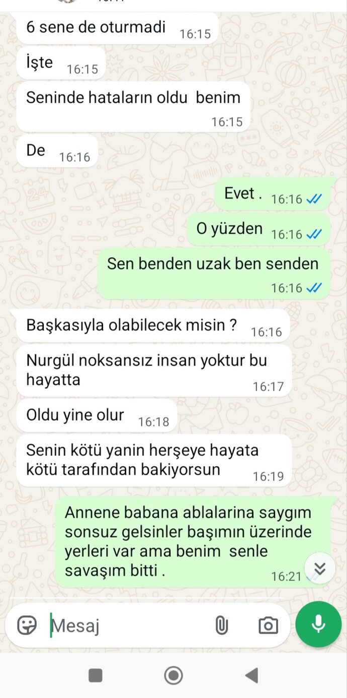 Bipolar olan eski eşime kızım için tekrar şans vermeli miyim, ne düşünüyorsunuz?