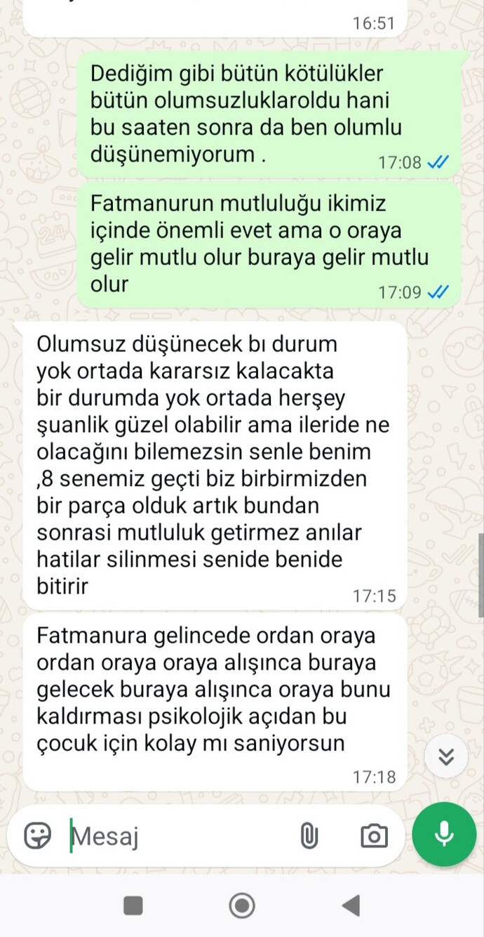 Bipolar olan eski eşime kızım için tekrar şans vermeli miyim, ne düşünüyorsunuz?