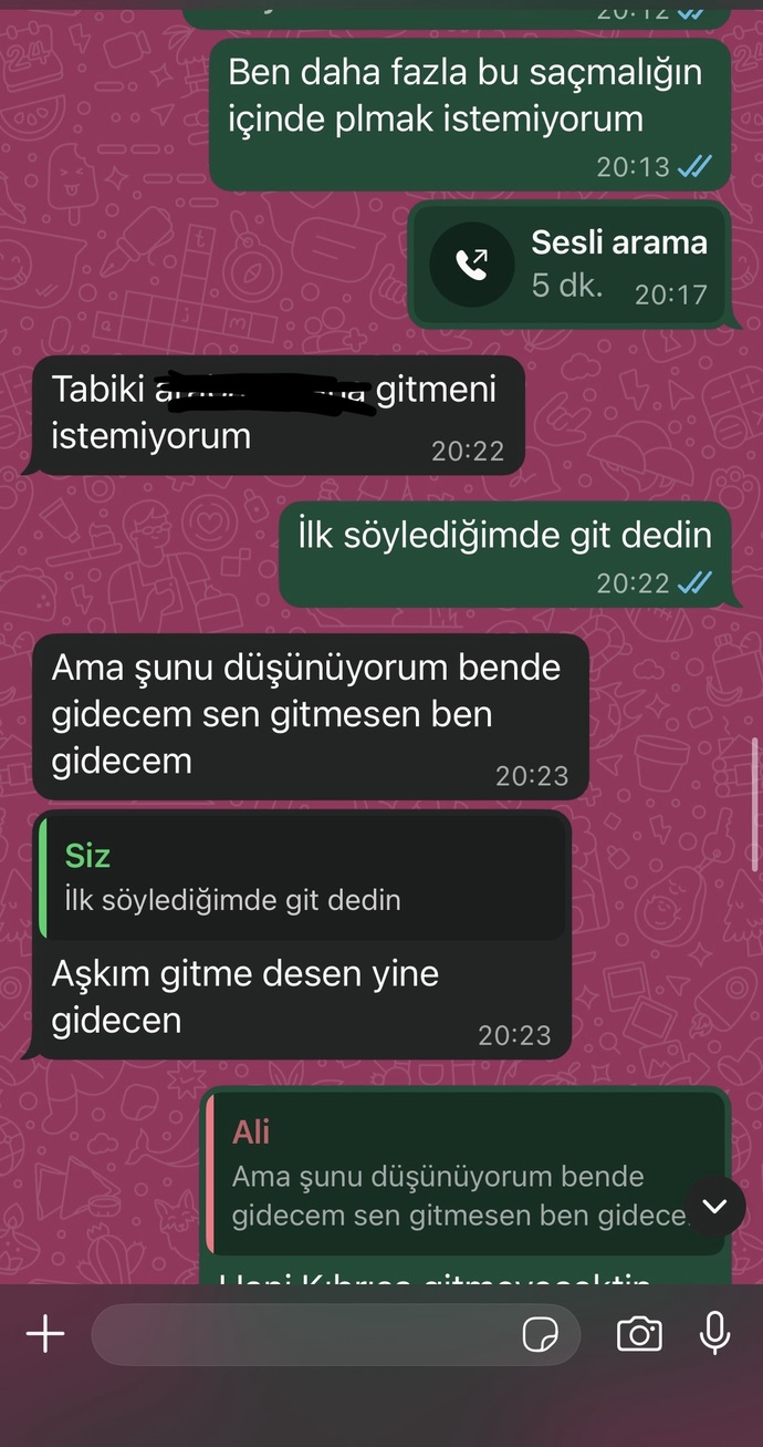 Sizce ilgisi bitmiş mi bana karşı ayrılmak mı istiyor?