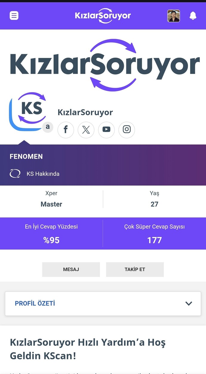 ksBence ye mesaj gönderemiyorum neden?