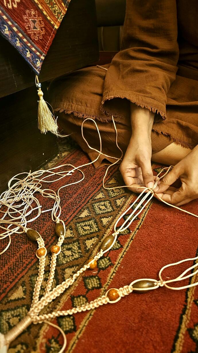 Elinizden makrome tarzı el işleri geliyor mu, bu tarz el işlerinde iyi misiniz?
