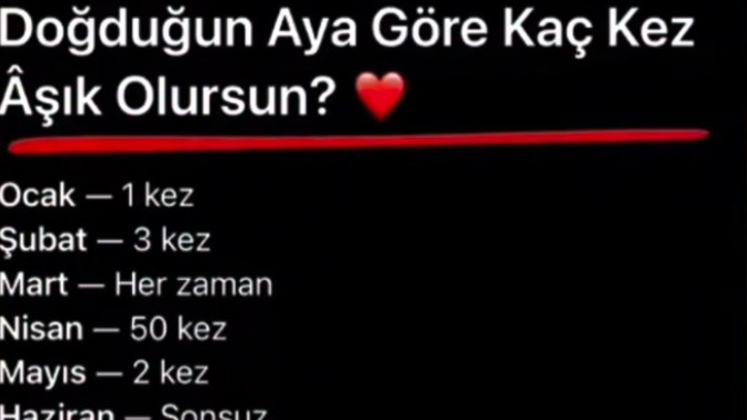Size kaç çıktı?
