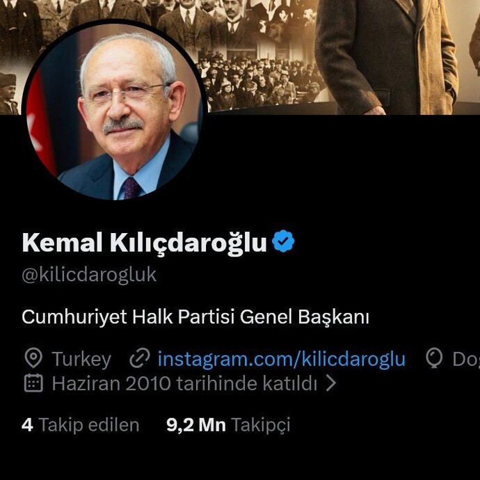 Göründüğü gibi olan Gücünü CHP Seçmeninden alan Kemal Beyi seviyor musunuz?
