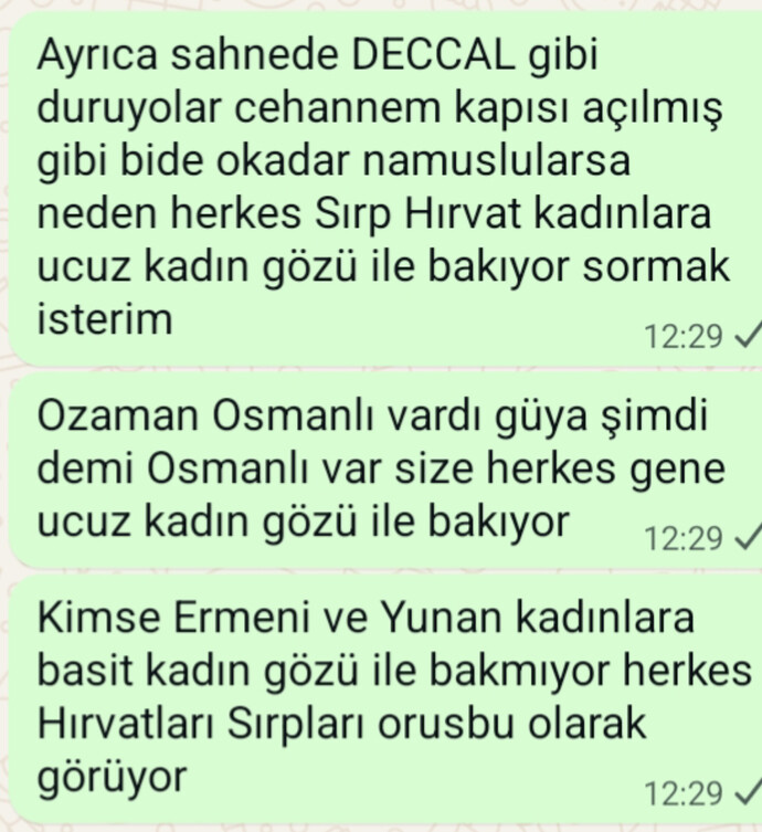 Eurovision da Hırvatistan Türkiye ye hakaret eden şarkı yolladı ne düşünüyorsunuz?