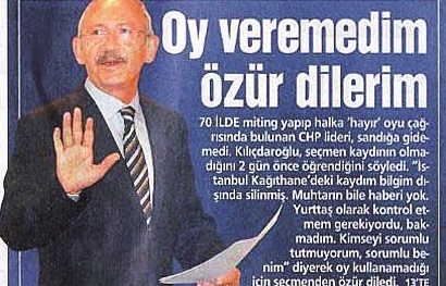CHP’nin başına tekrar Kemal Kılıçdaroğlu gelirse sizce CHP iktidar olabilir mi?