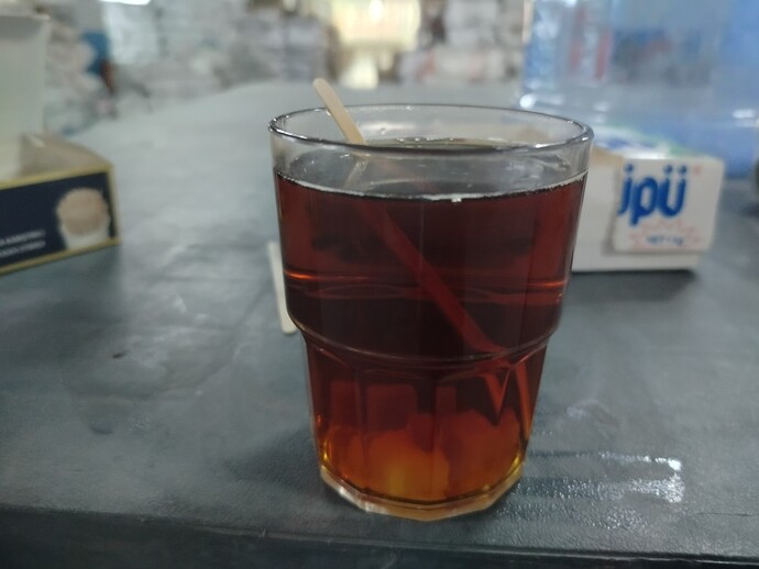 Çay yapıyorum olunca sende içer misin, sanada koyum mu?