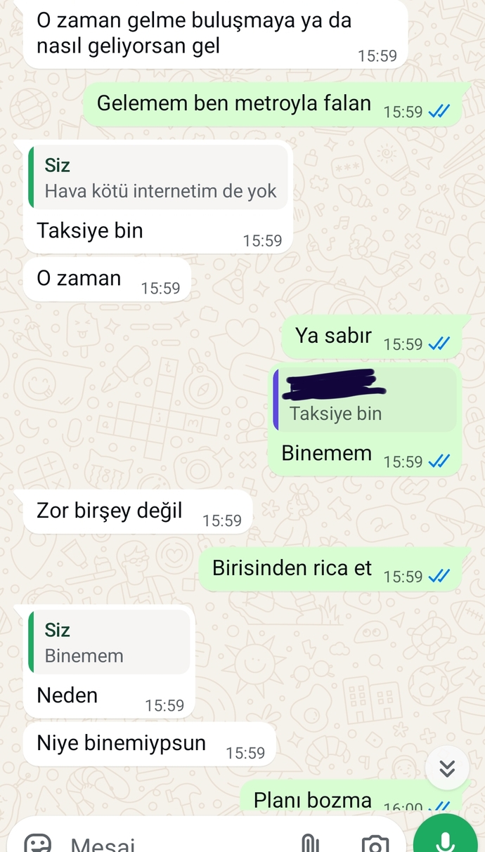 Sizce bu konuşmalarda kim haklı?