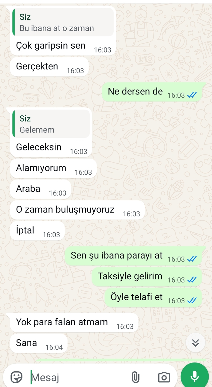 Sizce bu konuşmalarda kim haklı?