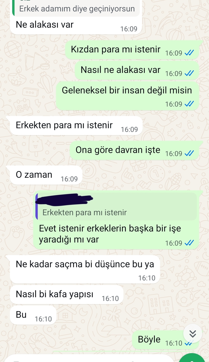 Sizce bu konuşmalarda kim haklı?