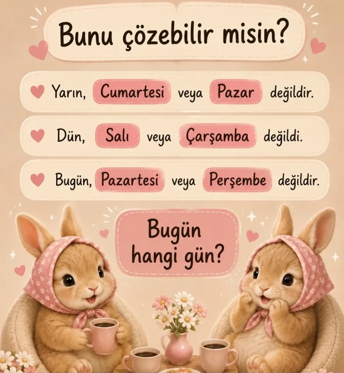 Sizce hangi gün?