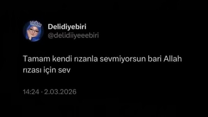 Sizi seven var mı?