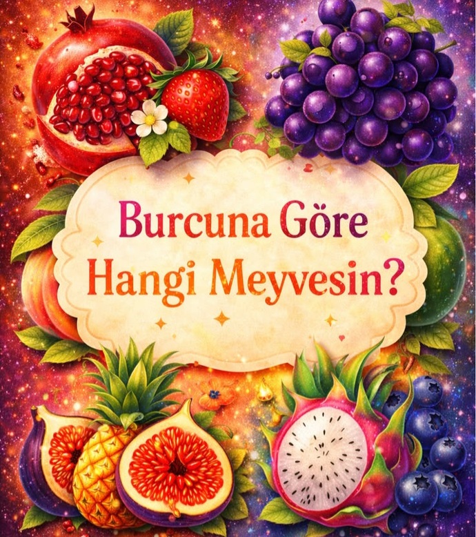 Burcunuza göre hangi meyvesiniz 😀?