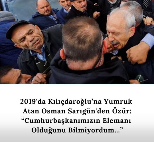 Kılıçdaroğluna yumruk atan adamın pişman olması sizce samimi mi, nasıl değerlendiriyorsunuz?