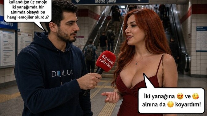 Efendim! Son kullandığın üç emoje iki yanağımda bir alnımda olsaydı, bu hangi emojiler olurdu?