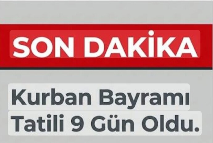 Bayram tatilinde herkes izinde mi, yoksa benim gibi çalışan var mı?