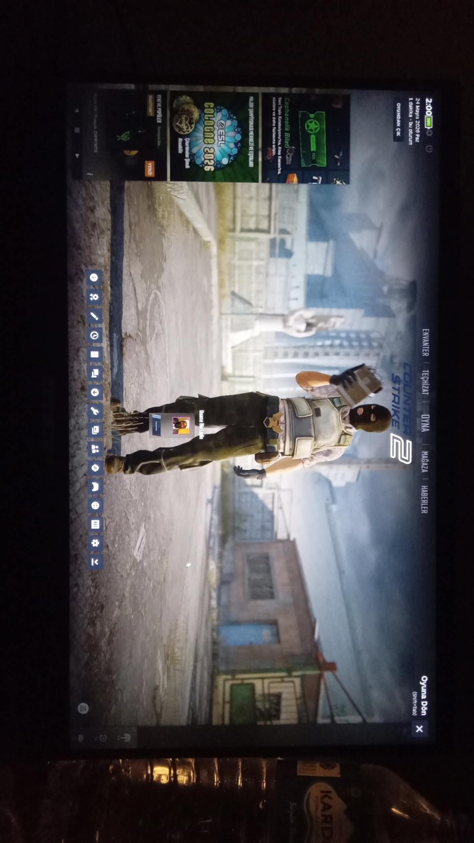 Counter strike oynuyor musun ya da hiç oynadın mı?