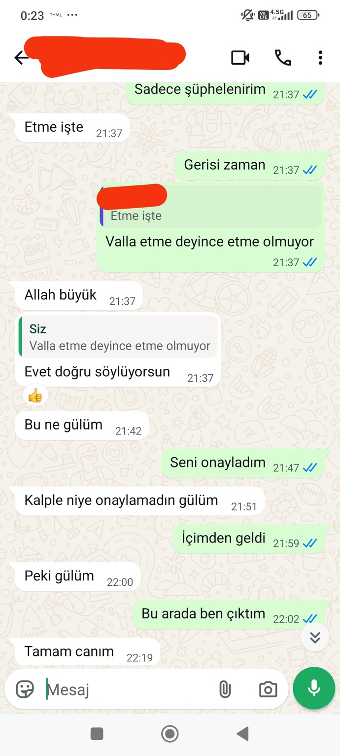 Sizce kızın sevgilisine soru sorma tarzı hesap sorar gibi mi, yoksa sakin mi?