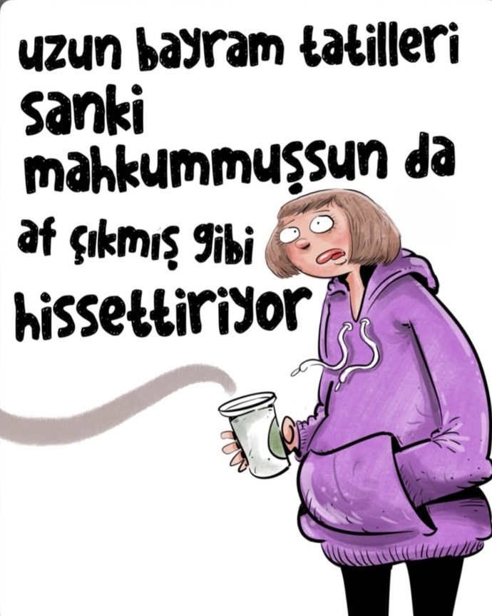 Uzun bayram tatilleri size ne hissettiriyor?