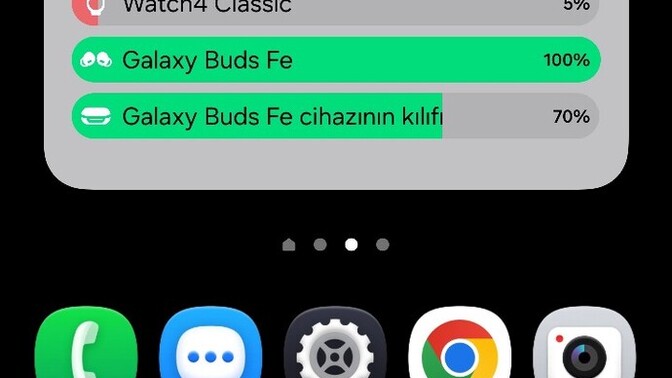 Telefonunuz da pil Widgeti kullanıyor musunuz?