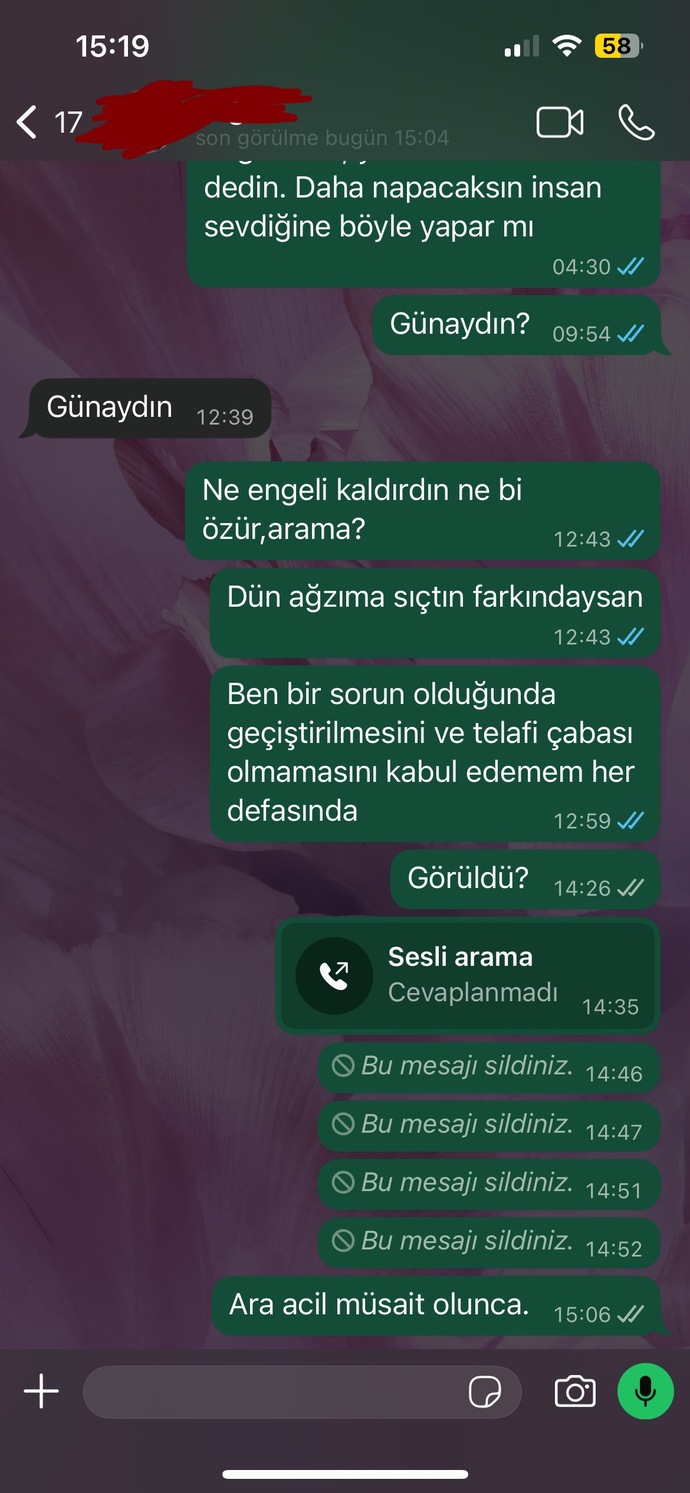 Nolur yardım edin, Sevgilim tartıştık ben haklıyken trip atıp naz yapıyor ne yapmalıyım?