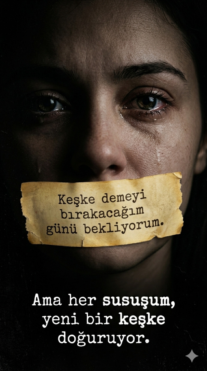 Sen neyi söyleyemedin de keşke oldu?