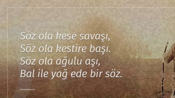 Gerektiğinde kelimeleri ok gibi kullanır mısınız?