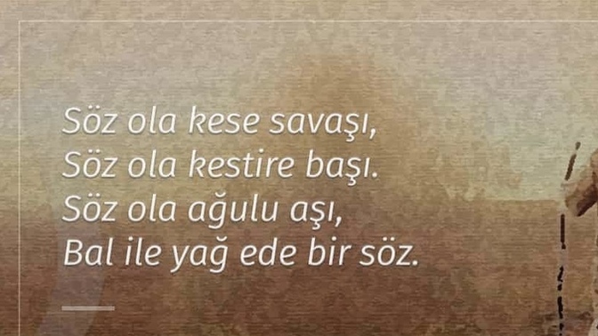 Gerektiğinde kelimeleri ok gibi kullanır mısınız?