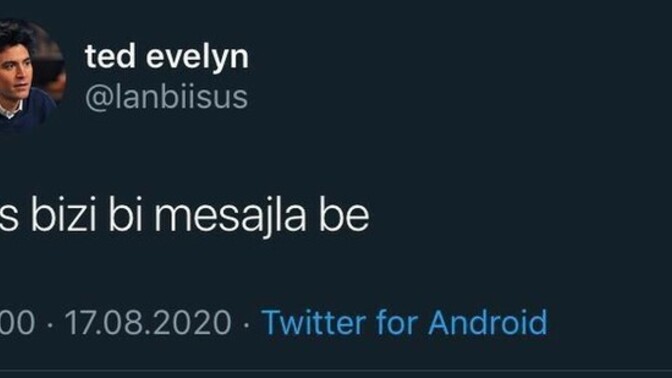 En son atttığınız mesaj neydi?
