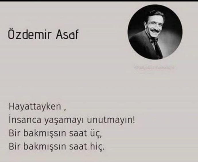 Hayatı nasıl yaşıyorsunuz, Özdemir Asaf şiirleri sizde neyi değiştiriyor?