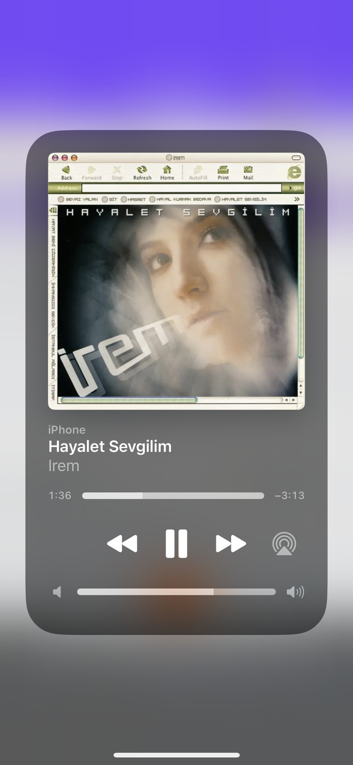 Özlediğim yok