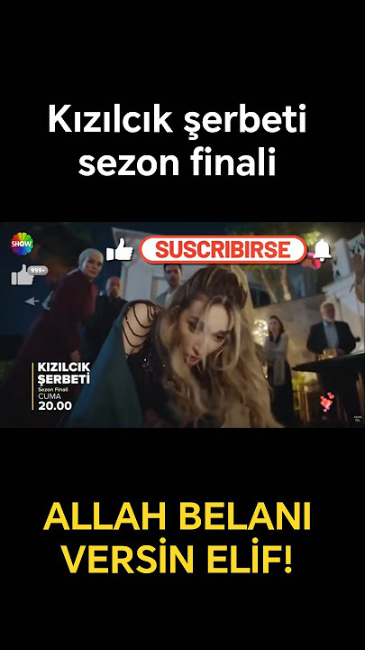 Kızılcık şerbetinin sezon finalini izlediniz mi?