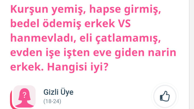Kadın cinayetlerinin asıl suçlularının kadınlar olduğunu düşünen var mı?