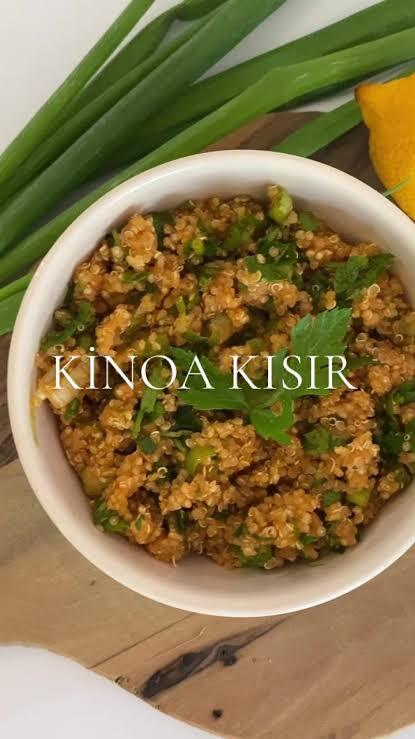 Hiç kinoa tohumu kısırı yediniz mi?