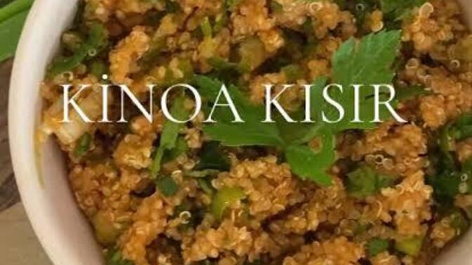 Hiç kinoa tohumu kısırı yediniz mi?