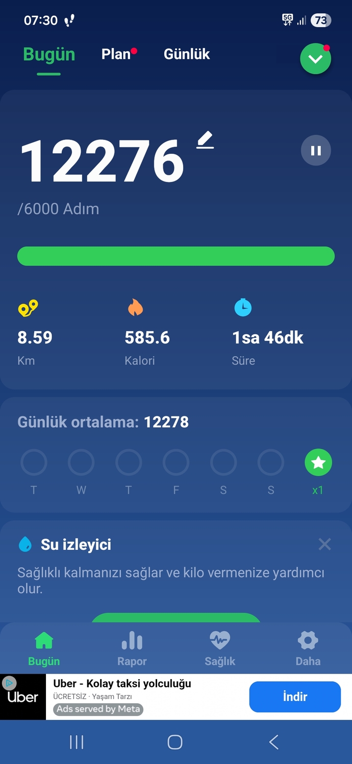 Günde 200 gr protein alıp 6 saat spor yapıyorum, siz günlük kaç saat antrenman yapıp kaç adım atıyorsunuz?