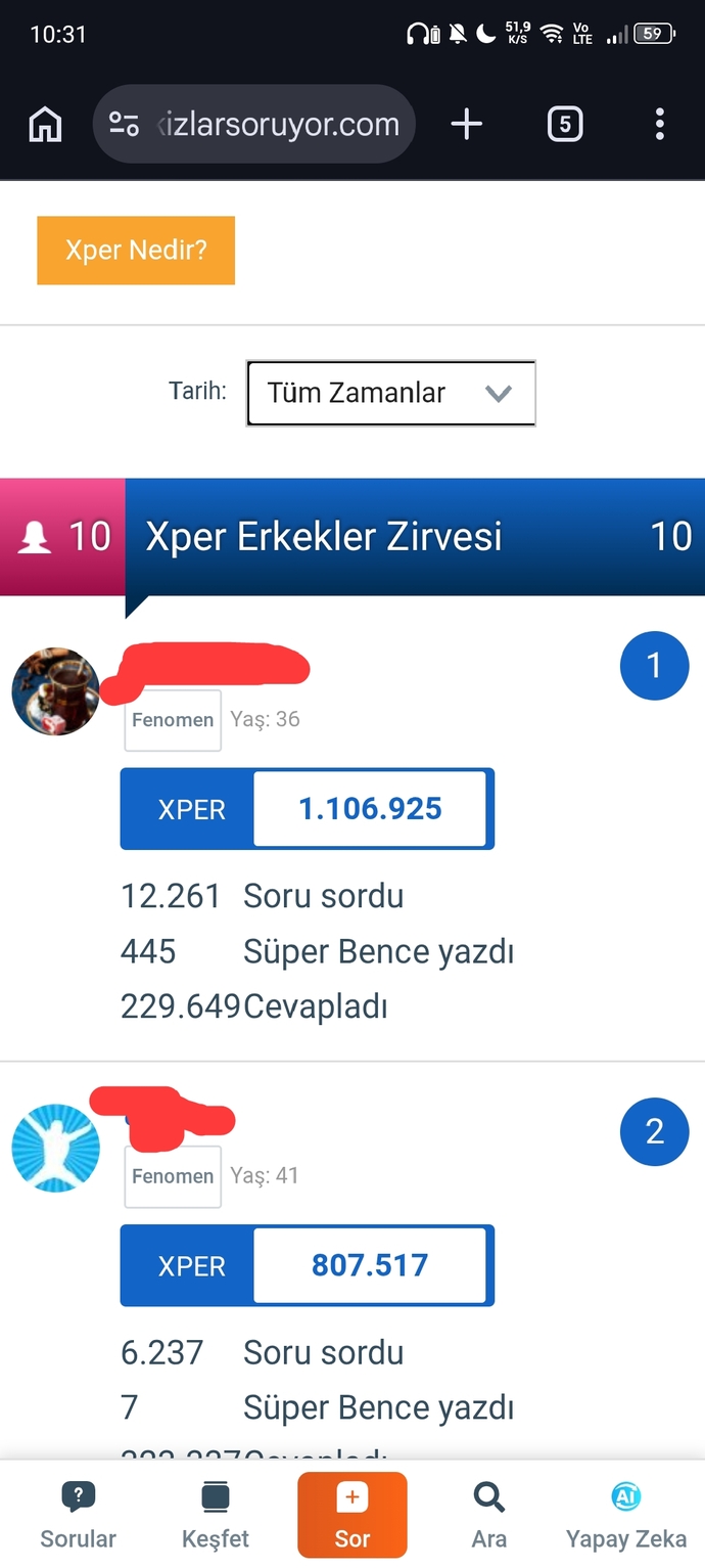 Ne farkettim bakar mısınız?