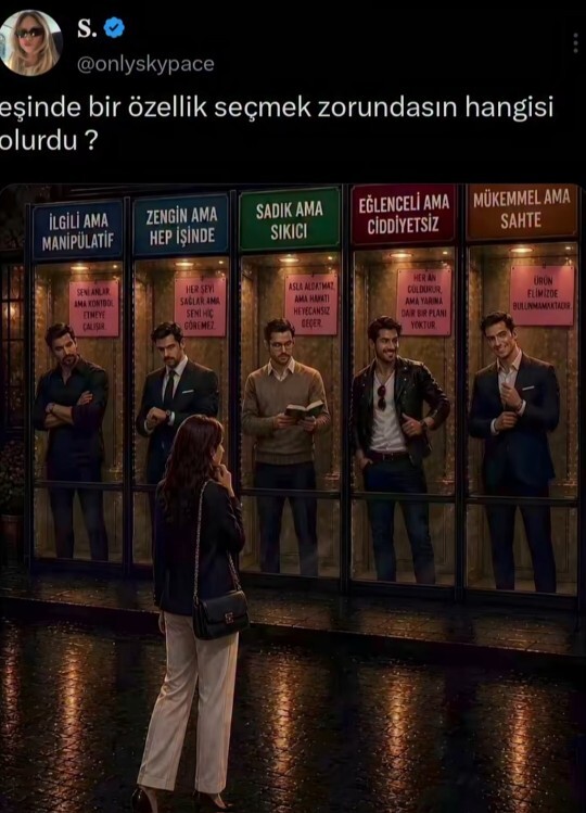 Bunlardan birisini seçmek zorundaysanız, hangisini seçerdiniz?