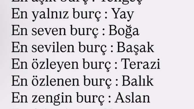 Siz bu ayın hangi "en" burcu olmuşsunuzz?