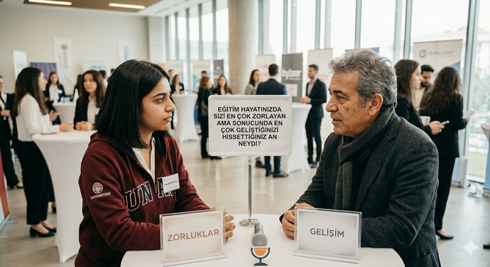 Eğitim hayatınızda sizi en çok zorlayan ama sonucunda en çok geliştiğinizi hissettiğiniz an neydi?